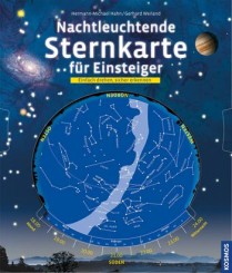 KOSMOS "NACHTLEUCHTENDE STERNKARTE"   , HAHN 