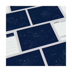 ASTROMEDIA STERNBILD POSTKARTEN SET 