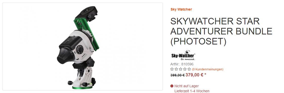 Skywatcher Montierung