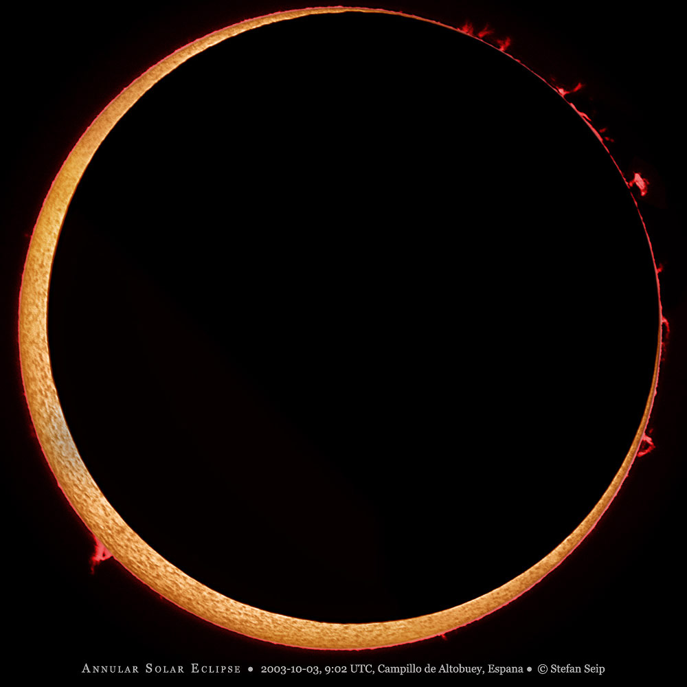 Ringförmige Sonnenfinsternis Stefan Seip
